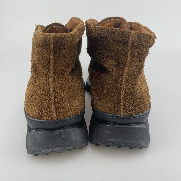 TOD’s Suede Ankle Boot Brown Mens Size 6.5 US Chunky Trekking Womens Size 8 main image 9